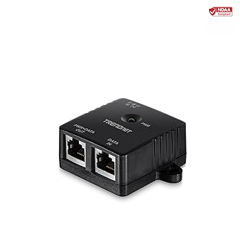 TRENDnet GIGA パワーオーバーイーサネット(PoE)インジェクターTPE-113GI Trendnet TPE-113GI - GIGA パワーオーバーイーサネット(PoE